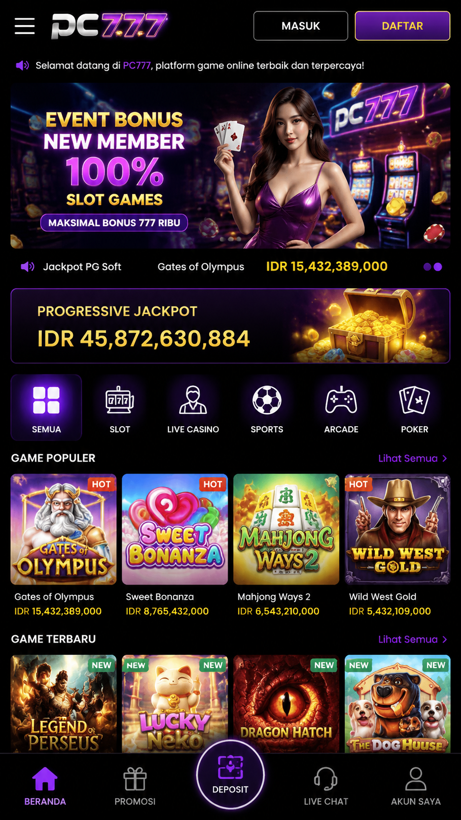 Screenshot 1 pc777